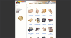 Desktop Screenshot of abc-verpackungen.com